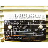 Electro Adda FC71FE-8/2  3~ Motor mit Bonifiglioli VF44 F1 P71B5 Winkelgetriebe