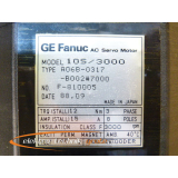 Fanuc A06B-0317-B002#7000 AC Servo Motor
