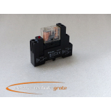 Omron relay G2R-1-E 24V DC with finder 95.95.10 Relay socket 12A