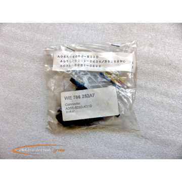 HRS / Fanuc A06B-6050-K110 Connector WE786252A7 -unused-