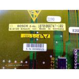 Bosch 1070 066747-102 CNC Servo Modul