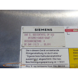 Siemens 6FC5203-0AB20-0AA0 Bedientafel 0P 032 E Stand A