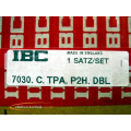 IBC 7030.C.TPA.P2H.DBL precision ball bearing (1 pair) - unused! -