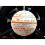 Sanyo Denki I09P0924H205 Lüfter DC 24V 0,14 A
