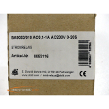 Dold & Söhne BA9053/010 AC0,1-1A AC230V 0-20S Current relay - unused! -