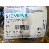 Siemens 3SB1902-0AR Blanking cap black PU = 10 pcs. -...
