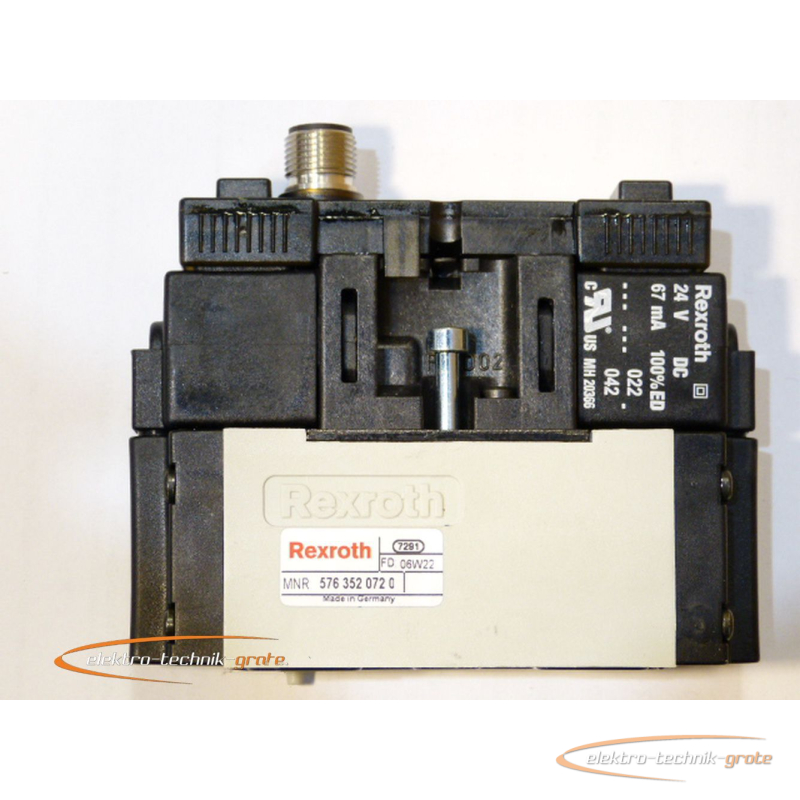 Rexroth 576 352 072 0 Pneumatic valve 24V DC - unused!, 32.13 €