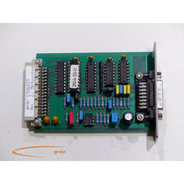 Wiedeg electronics 4706155 2nd measuring system 652.0.8/1.1 - unused!
