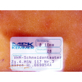 MPK Kemmer VHM-Schneidentaster 069854A VPE = 4 St.   - ungebraucht! -