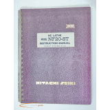 Hitachi Seiki Instruction Manual NC LATHE NF20-ST Fanuc...