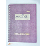 Hitachi Seiki Programming Manual NC LATHE NF20-ST Fanuc System 6T-B