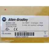 Allen Bradley CAT 156-A20BB3 Solid State Contactor - unused! -