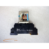 Finder Type 55.34 relay with Omron 2-M4X10 relay socket