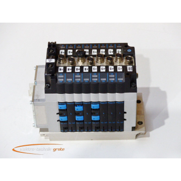 Festo complete valve island unit with 3 solenoid valves Electrical connection and multi-pin plug