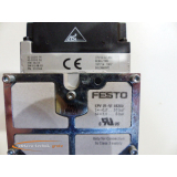 Festo complete valve island unit with 4 solenoid valves Electrical connection and multi-pin plug