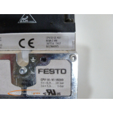 Festo komplette Ventilinseleinheit mit 3 Magnetventilen Elektrik-Anschaltung und Multipol