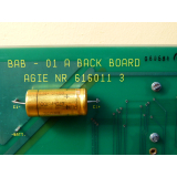 AGIE 616011 3 BAB-01 A Back Board