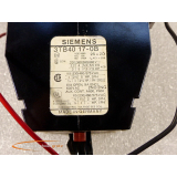 Siemens 3TB4017-0B contactor + 3TX6406-0E RC element