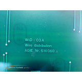 AGIE WID-03A Wire Distribution 614060.2