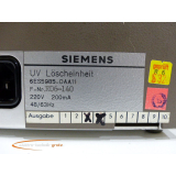 Siemens 6ES5985-0AA11 UV-Löscheinheit für Speichermodule