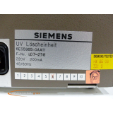 Siemens 6ES5985-0AA11 UV extinguishing unit for memory modules