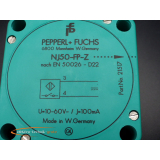 Pepperl + Fuchs Inductive Sensor NJ50-FP-Z-P1