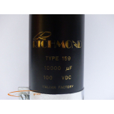 Richmond Type 159 capacitor 10000 µF 100 VDC