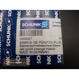 Schunk BSWS-B 100 Backenschnellwechsel-Basis 0303027 > ungebraucht! <