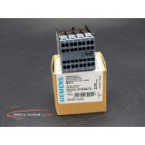 Siemens 3RH2911-2HA22 Auxiliary switch block E-Stand 3 > unused! <