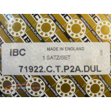 IBC 71922 . C. T . P2A.DUL Spindle bearing set = 2 pieces > unused!