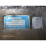 Hennig telescopic cover plate for Weiler lathe type UD42
