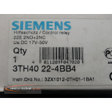 Siemens 3TH4022-4BB4 contactor relay 22E , DC 17-30V > unused! <
