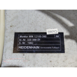Heidenhain MM 12100-390 Monitor Item No. 320 068 01
