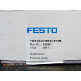 Festo SDE1-D6-G2-W18-L-P2-M8 Drucksensor 537027   >...