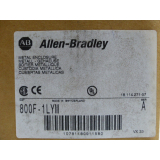 Allen Bradley 800F-1LYM metal enclosure series A > unused! <