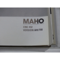 Maho Programmieranleitung + Geometriepaket für Maho Steuerung CNC 432 Version 600 / 700