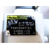 Parker H06PSB-994 Adapterplatte mit PSB100AF1A4 Druckschalter