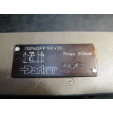 Parker PRPM2PP10KV20 mit Wandfluh MVPPM22-100-D1 110V AC/DC Proportionalventil
