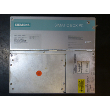 Siemens 6ES7647-6BH30-0AX0 Box PC 627B mit HDD SN:SVPW7850571