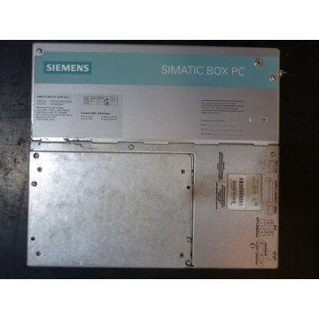 Siemens 6ES7647-6BH30-0AX0 Box PC 627B without HDD (!) SN:SVPA3855651
