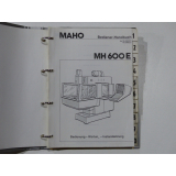 Maho User Manual for MH 600 E