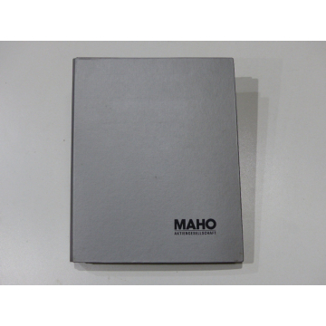 Maho parts catalogue for Mahomat