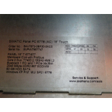 Siemens 6AV7872-0BF30-0AC0 Simatik Panel PC 677B SN: VPW7857747 gebraucht - Top Zustand -