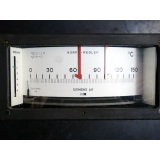 Siemens analog display "Norfa controller 0-150 °C