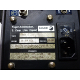 Fagor V10 axis control