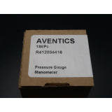 Aventics R 412004416 pressure gauge > unused! <