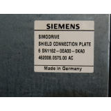 Siemens 6SN1162-0EA00-0KA0 SIMODRIVE 611 Shield connection plate