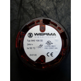 Werma 843 100 55 LED round light element red > unused!...