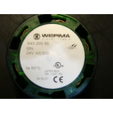 Werma 843 200 55 LED round light element green