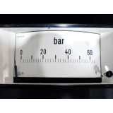 Siemens analog display "0-60 bar